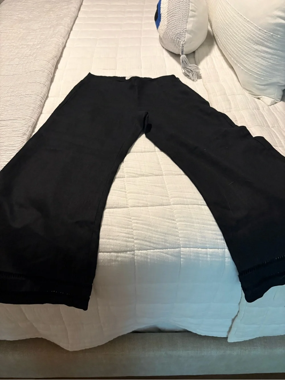 Banana Republic Embroidered Linen Pants